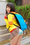 ass blouse bookbag costume dgc_0830 haruno_sakura miniskirt panties pleated_skirt school_uniform skirt tie rating:Safe score:1 user:Ale
