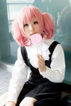 blouse cosplay inu_boku_secret_service jumper kneesocks lollipop pink_hair roromiya_karuta shiina_haru twintails rating:Safe score:0 user:pixymisa