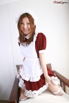 apron ayami_(ii) dress fishnet_stockings hairband maid maid_uniform thighhighs zettai_ryouiki rating:Safe score:0 user:nil!