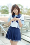 anegasaki_nene cosplay love_plus pantyhose pleated_skirt sailor_uniform school_uniform shimizu_miki skirt rating:Safe score:0 user:nil!