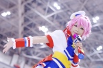 cosplay hat microphone miniskirt pink_hair pripara reona_west sailor_uniform school_uniform skirt tsukioka_naoto rating:Safe score:0 user:nil!