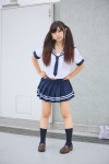cosplay kneesocks pleated_skirt sailor_uniform school_uniform skirt tagme_character tagme_series twintails yukimura_suzuran rating:Safe score:0 user:nil!