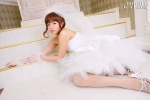 cosplay gloves natsumi_(ii) original thighhighs veil wedding_gown rating:Safe score:2 user:nil!
