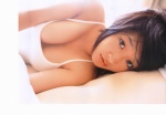 bed cleavage one-piece_swimsuit otona_no_karada shimamoto_risa swimsuit rating:Safe score:3 user:nil!