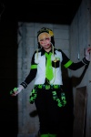 atsuma blonde_hair bracelets cosplay crossplay dramatical_murder fingerless_gloves gloves hat jacket noiz shirt tie trousers rating:Safe score:0 user:pixymisa