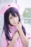 cosplay dress nurse nurse_cap nurse_uniform purple_hair tagme_character tagme_series you_(ii) rating:Safe score:1 user:nil!