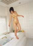 barefoot bathroom bathtub bra cleavage kumada_youko panties wet rating:Safe score:1 user:nil!