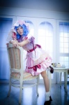 blue_hair cosplay dress hat maropapi remilia_scarlet socks touhou touhou_ningyou_fuminori_shirizu_2 wings rating:Safe score:0 user:nil!