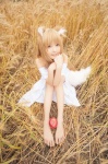animal_ears cosplay dress horo orange_hair rococo spice_and_wolf tail whistle_around_the_world wolf_ears rating:Safe score:2 user:nil!