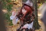blouse cosplay hat houtou_singi multi-colored_hair original red_hair scarf rating:Safe score:1 user:Kryzz