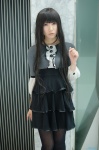 cosplay dress dress_lift inu_boku_secret_service shirakiin_ririchiyo thighhighs yaya rating:Safe score:1 user:nil!