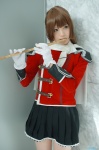 band_uniform blazer cape cosplay duece final_fantasy final_fantasy_type-0 flute gloves miho pleated_skirt skirt rating:Safe score:0 user:nil!