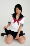 dgc_0520 hoshino_tomoyo kneesocks pleated_skirt sailor_uniform school_uniform skirt skirt_lift rating:Safe score:0 user:nil!
