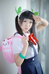 backpack bakemonogatari blouse cosplay hachikuji_mayoi hairband hairbows himawari jumper school_uniform twintails rating:Safe score:0 user:nil!