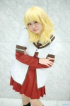 blonde_hair cosplay dress jacket kneehighs neon oomuro_sakurako yuruyuri rating:Safe score:0 user:pixymisa