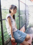 arakagi_yui miniskirt ponytail skirt torn_clothes tshirt wpb_net_69 rating:Safe score:0 user:nil!