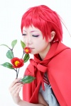 cape cosplay flowers ibara red_hair ruiko school_uniform zone-00 rating:Safe score:0 user:pixymisa