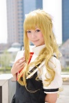 air blonde_hair blouse cosplay dress hairbow kamio_misuzu nagitya school_uniform rating:Safe score:0 user:nil!