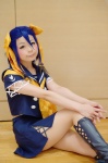 blue_hair boots cosplay hairbows miniskirt pantyhose sailor_uniform school_uniform skirt suu yukariki_ichihime zaregoto_series rating:Safe score:0 user:nil!