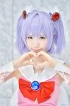 <3 cosplay dress himeno_kotori kurasaka_kururu purple_hair twintails wings yowamushi_pedal rating:Safe score:1 user:nil!