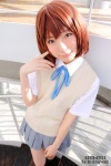 blouse cosplay hirasawa_yui kneesocks k-on! natsuki_(iii) pleated_skirt school_uniform skirt sweater_vest rating:Safe score:1 user:nil!