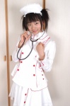 cosplay dress matsunaga_ayaka nurse nurse_cap nurse_uniform original petit_cos2 stethoscope twintails rating:Safe score:0 user:nil!