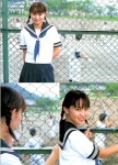 costume ichikawa_yui miniskirt pleated_skirt sailor_uniform school_uniform skirt twin_braids yuirus_2002 rating:Safe score:0 user:nil!