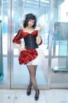 alice_in_wonderland corset cosplay dress pantyhose queen_of_hearts_(wonderland) shimotsuki_sato tiara rating:Safe score:2 user:nil!