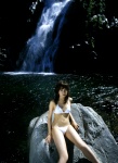 bikini cleavage fukushita_megumi ns_eyes_304 swimsuit waterfall rating:Safe score:0 user:nil!