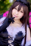 akitsu_honoka akuseru_warudo corset cosplay elbow_gloves gloves hairband kuroyukihime long_skirt skirt wings rating:Safe score:1 user:pixymisa