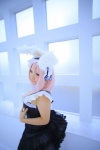 animal_ears bunny_ears cosplay dress headphones nitro_super_sonic pink_hair saku super_soniko rating:Safe score:0 user:nil!