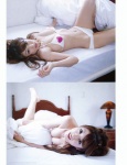 bed bikini cleavage dress_up_doll kumada_youko swimsuit twintails rating:Safe score:0 user:nil!