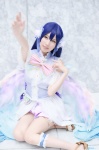 blue_hair cosplay dress garter love_live!_school_idol_project orin sonoda_umi wings rating:Safe score:1 user:nil!
