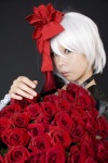 camisole cosplay cosplaytion_-_katsuragi_ebino jacket katsuragi_ebino meidi_rose pink_sweets_-_ibara_sorekara white_hair rating:Safe score:0 user:nil!