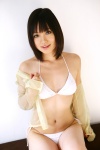 bikini blouse cleavage dgc_0384 nishina_sayaka open_clothes side-tie_bikini swimsuit rating:Safe score:0 user:nil!