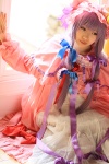 amatsuka_miyu cosplay dress hat patchouli_knowledge purple_hair robe touhou rating:Safe score:0 user:nil!