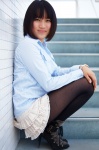 blouse boots miniskirt pantyhose sayaka skirt rating:Safe score:2 user:nil!