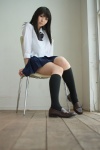 blouse cosplay kneesocks original pleated_skirt rinami school_uniform skirt rating:Safe score:4 user:nil!