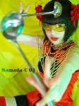dress namada namada-c sleeveless_blouse sunglasses thighhighs zettai_ryouiki rating:Safe score:0 user:nil!