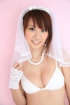 bra lace_gloves pearl_necklace wedding_veil yamamoto_azusa rating:Safe score:0 user:nil!