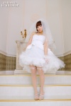 cosplay gloves natsumi_(ii) original thighhighs veil wedding_gown zettai_ryouiki rating:Safe score:3 user:nil!