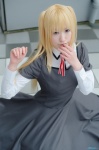 aoi_yuma blonde_hair cosplay crosscrossplay crossplay dress maria_holic school_uniform shidou_mariya twintails rating:Safe score:0 user:nil!