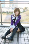 cosplay dress eco i"s school_uniform side_ponytail thighhighs tie yoshizuki_iori zettai_ryouiki rating:Safe score:0 user:nil!