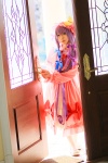 amatsuka_miyu cosplay dress hat patchouli_knowledge purple_hair robe thighhighs touhou rating:Safe score:0 user:nil!