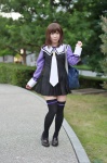 black_legwear cosplay i"s sailor_dress school_uniform thighhighs tie yomomi yoshizuki_iori zettai_ryouiki rating:Safe score:1 user:nil!