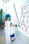 blue_hair cape cosplay dress gloves konoha miki_sayaka puella_magi_madoka_magica sword thighhighs zettai_ryouiki rating:Safe score:0 user:nil!