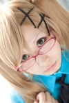 axis_powers_hetalia blonde_hair bowtie cosplay dress glasses hair_clips hasami nyotalia twintails united_kingdom rating:Safe score:1 user:pixymisa