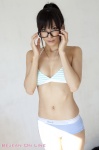 bikini_top glasses ponytail shorts swimsuit toda_rei rating:Safe score:4 user:nil!