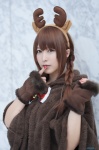 cosplay fingerless_gloves hoodie narihara_riku reindeer_antlers tagme_character tagme_series twin_braids rating:Safe score:0 user:nil!