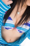bikini_top girlz_high hoodie_dress midriff open_dress swimsuit tada_mizuho rating:Safe score:1 user:nil!